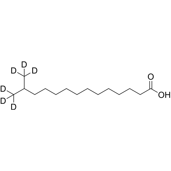 13-Methyltetradecanoic acid-d6